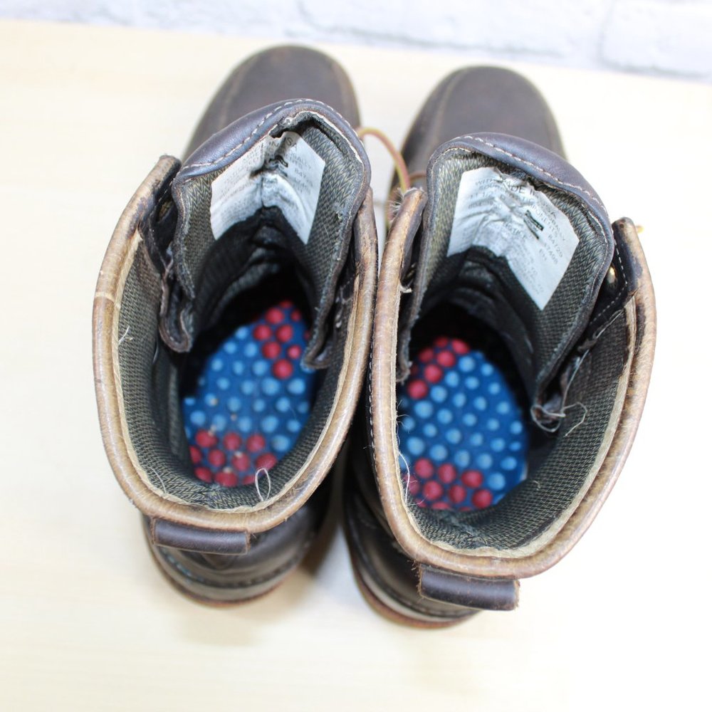 THOROGOOD Men's Extreme WP Brown Leather Wedge Wor - Picture 7 of 9